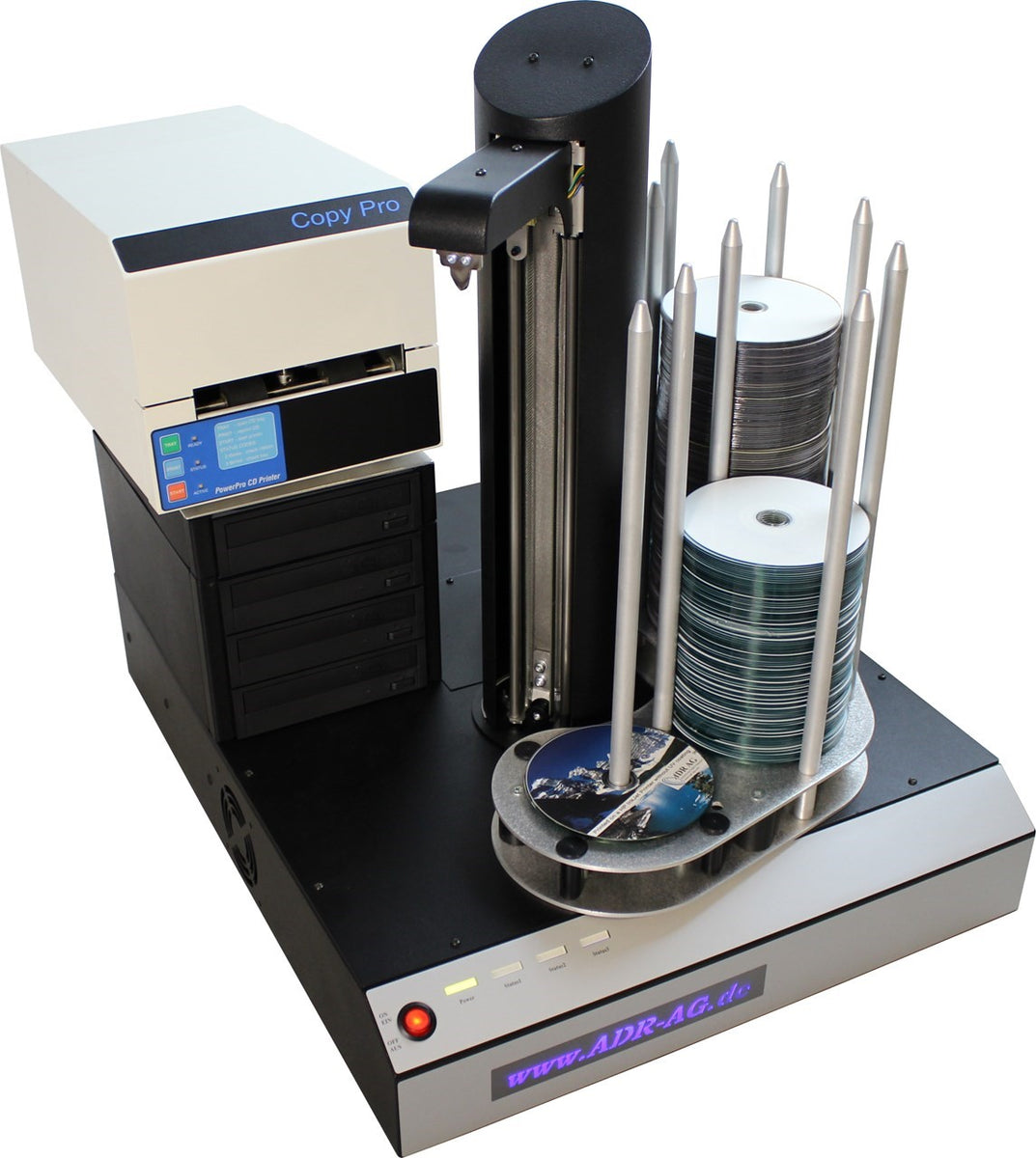 Cyclone 4 CD / DVD / BD Duplicator with PowerPro III thermal