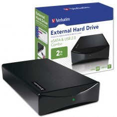 HDD Verbatim 2TB 3.5" USB/eSATA