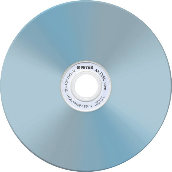 M-Disc RITEK, InkJet white, in Cakebox of 10