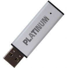 USB Stick 1GB Platinum Alu