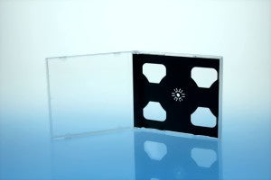 CD-Tray black highgrade 2CD