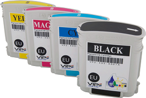 Ink cartridge black for VIP Color 495