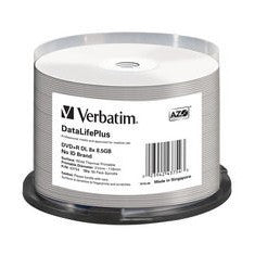 DVD+R 8.5GB Verbatim 8x Thermo white 50er CakeBox