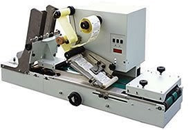 LAB510COF - Automatic Labeler for Coffee Pouches w/ valve, Doypacks