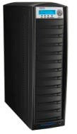 Primera DUP-010 Black Edition CD / DVD Duplicator Tower with 10 burners, 1 read drive, 500 GB HDD