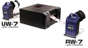 LX910e Labelprinter, Color-Labelprinter Primera + RW7 Label Rewinder