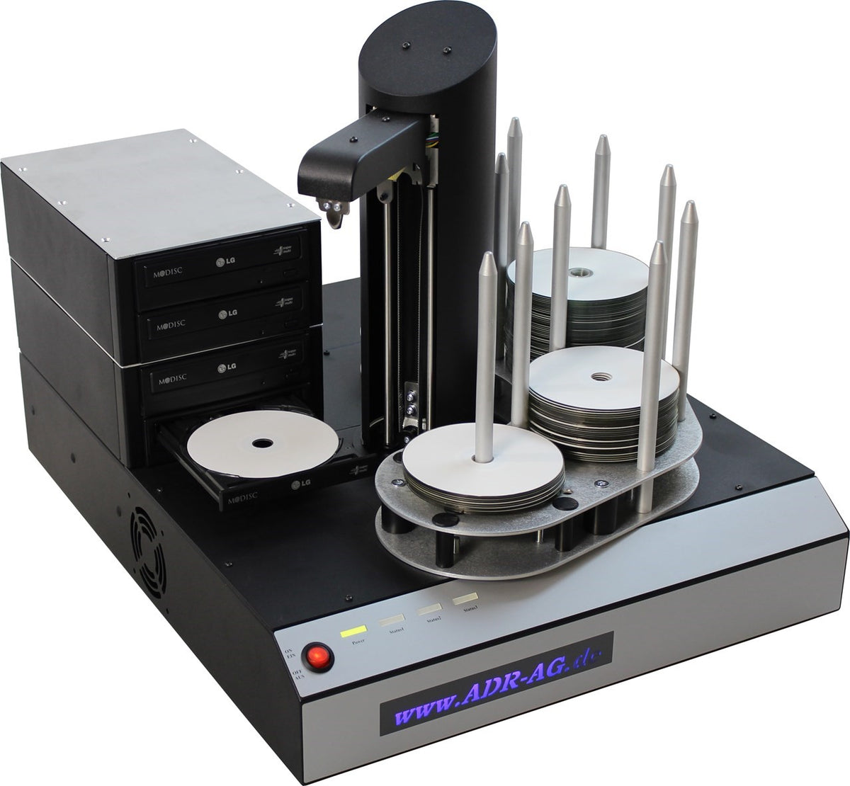 Cyclone Blu Standalone CD / DVD / Blu-ray-duplicator with 7 Blu-ray wr ...