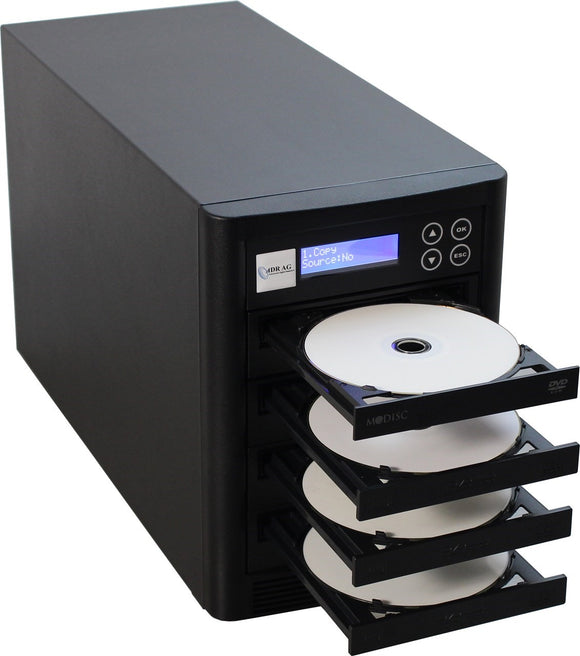 ADR Whirlwind CD/DVD Duplicator with 3 DVD-burners 6