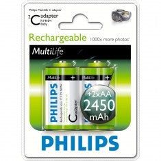Battery Philips Akkus C 2450mAh 2er