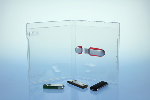 1 USB-Stick BluRay Box PP Transparent