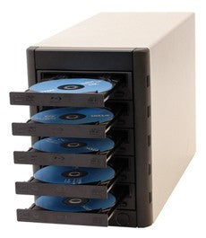 Microboards Multiwriter BD Tower, 5 disc drives