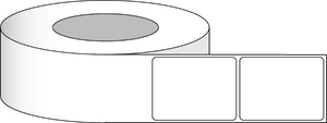Paper High Gloss Label 3x4" (7,62 x 10,16 cm) 625 labels per roll 3"core