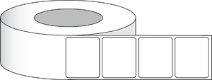 Poly White Gloss Label 3" x 2,5" (76 x 64 mm) 900 Label per roll 3"core