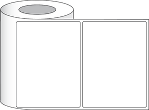 Paper High Gloss Label 8x6" (20,32 x 15,24 cm) 425 labels per roll 3"core