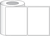 Poly White Matte Labels 8" x 6" (20,32 x 15,24 cm) 400 labels per roll 3"core