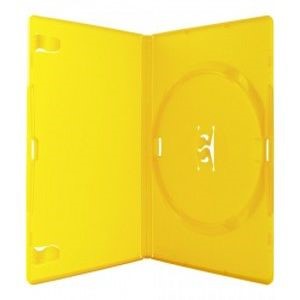 DVD Box yellow Amaray