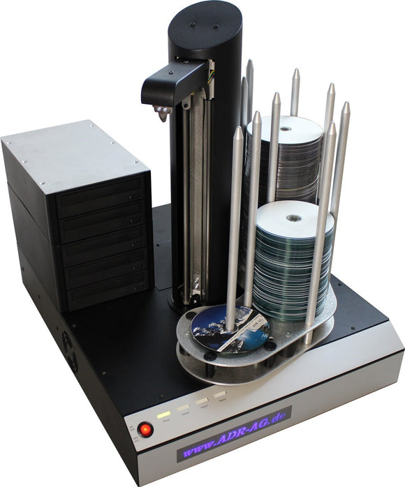 Cyclone 5 Standalone CD/DVD Duplication System with 5 drives