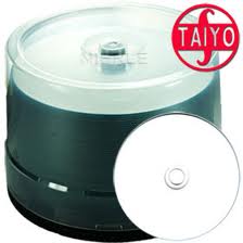 CD-Rohlinge JVC TAIYO YUDEN WATERSHIELD inkjet silver 80min./700MB, 52x