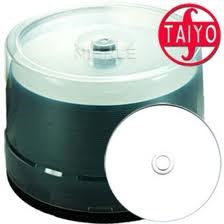 CD-blanks Taiyo Yuden, printable thermo up to 24 mm.