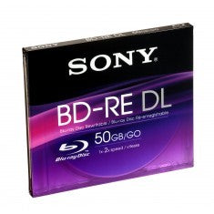 Sony BD-RE 50GB Dual Layer Blu-ray Disc [2x] Jewel Case